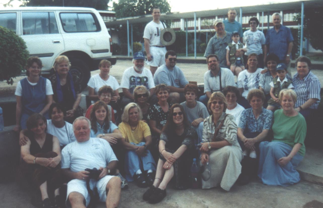 Team photo. Our team was led by A/G Missionary/Evangelist Mike and Marigold Cheshire of Frontline Evangelistic Association.