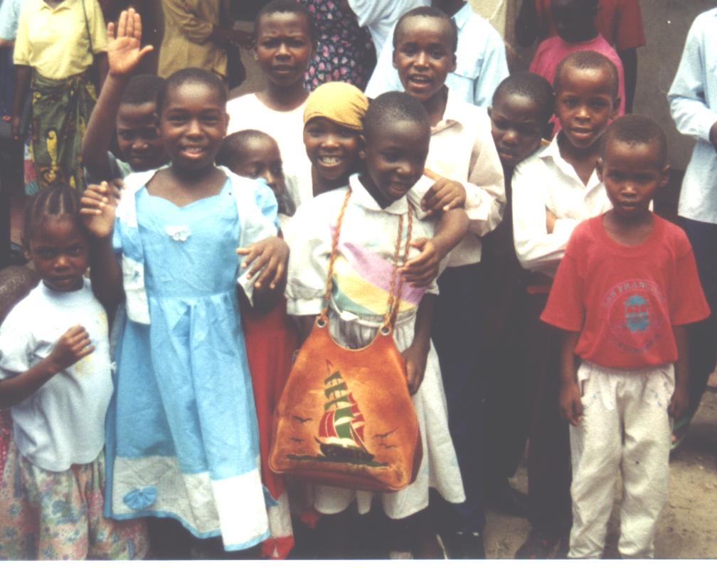 Some African children after Sunday school.