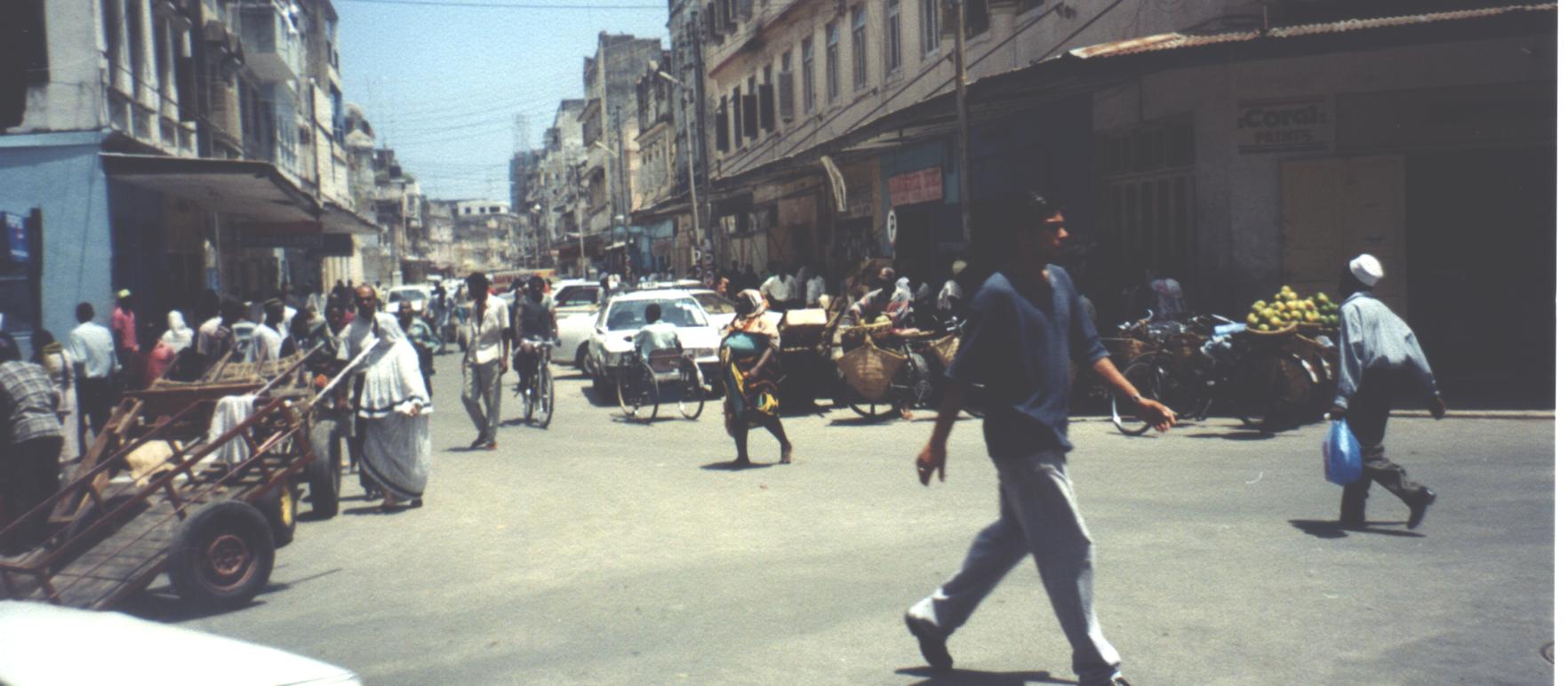 Downtown Dar es Salaam Tanzania East Africa