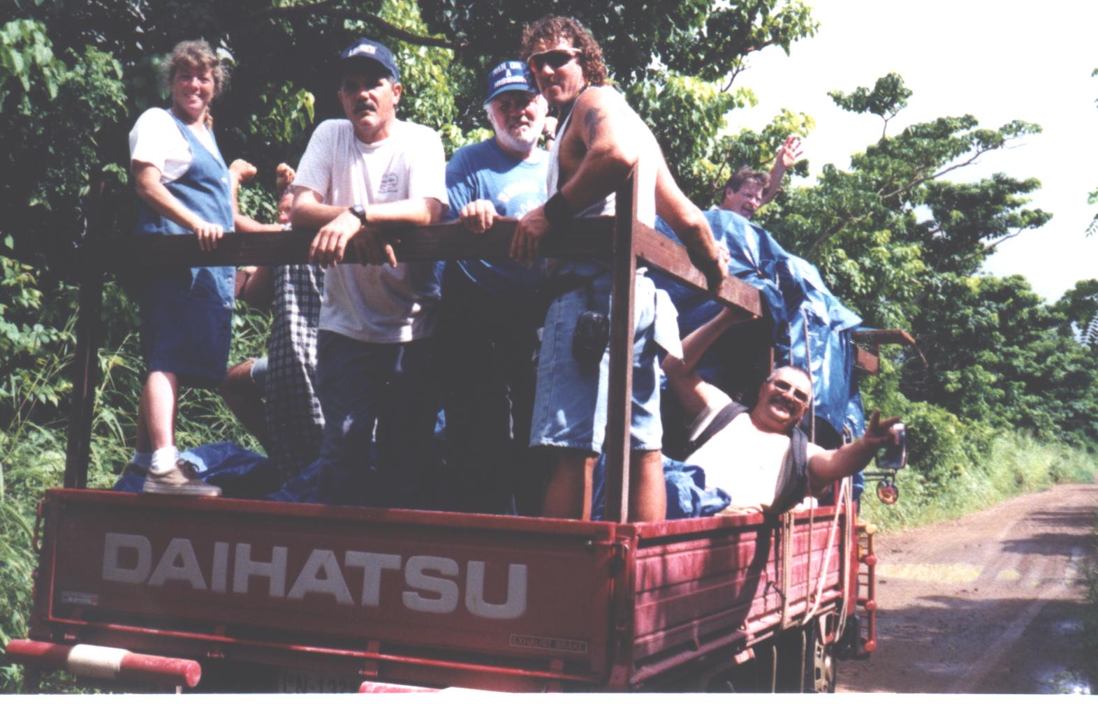 Getting to our destination in the sugar canes of the Dominican Republic can be quite interesting.